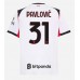AC Milan Strahinja Pavlovic #31 Borta matchtröja 2025-26 Kortärmad Billigt